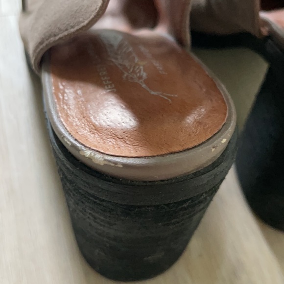 Suede heel sandal boot - Picture 6 of 13